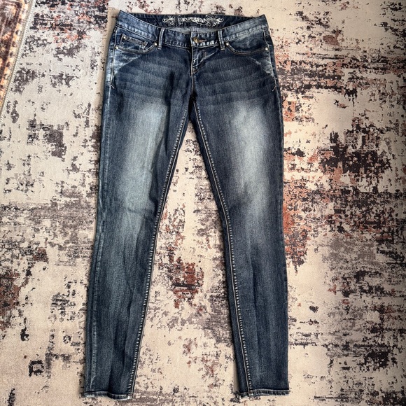 Express Low Rise Skinny Jegging Zelda - Size 6 Regular - Picture 1 of 10